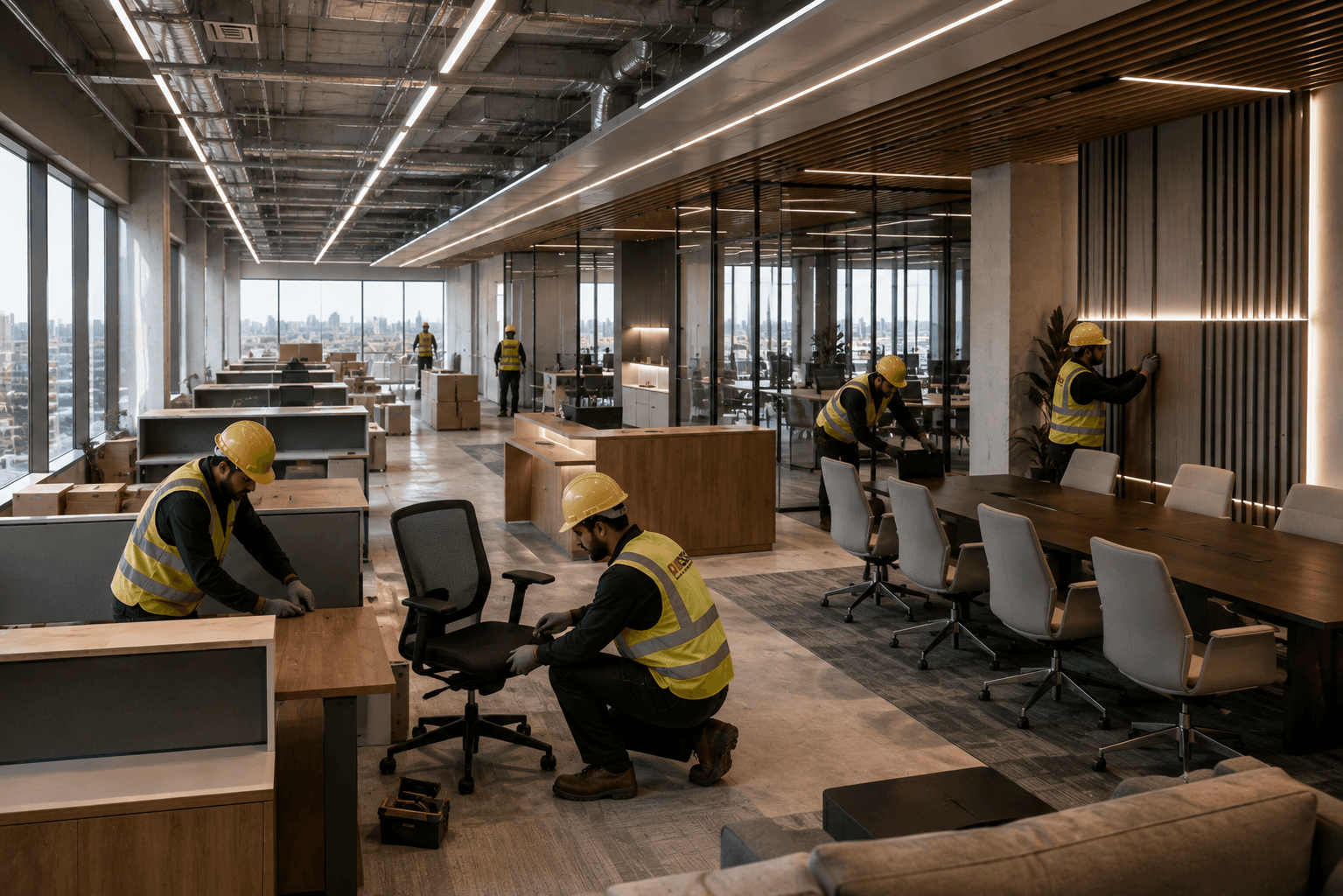 Furniture, fixtures & fit-out