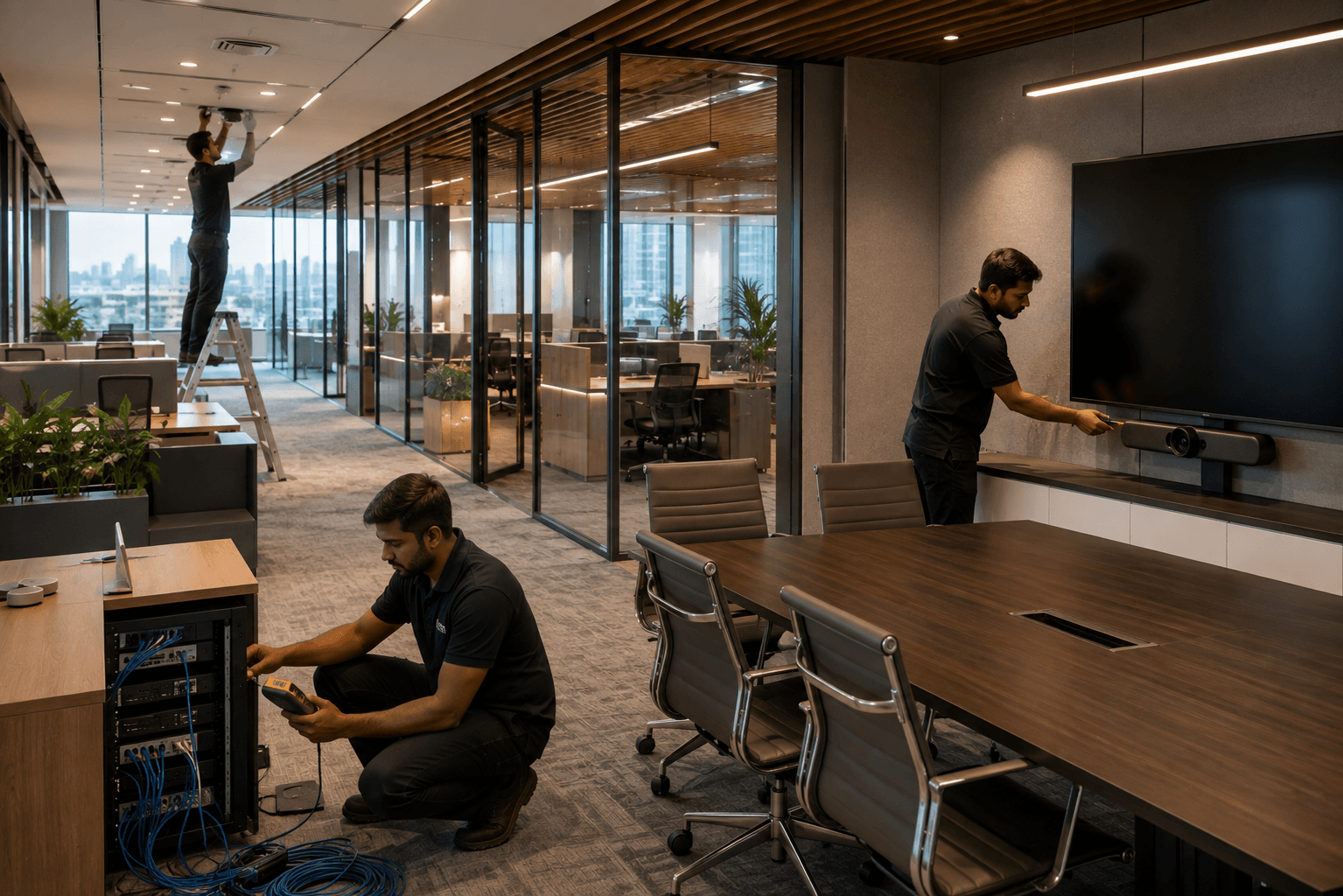 IT & AV infrastructure integration